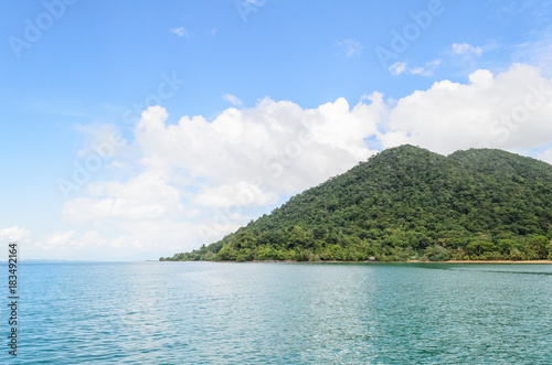 Island and Mountain at Trad province Thailand.