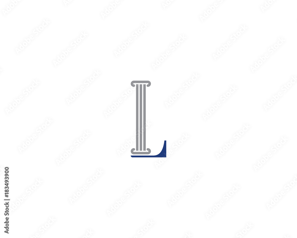 Law Pillar and Letter L Logo Icon 1 Law Pillar and Letter L Logo Icon 1
