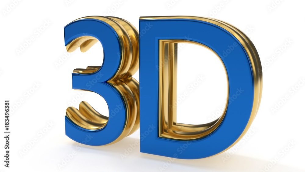 3D symbols gold writing background work, 3d rendering 3D symbols gold writing background work, 3d rendering
