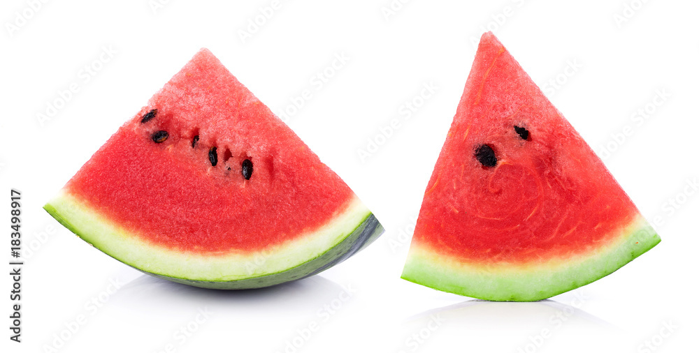 watermelon isolated on white background watermelon isolated on white background