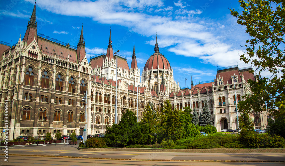 Hungarian Parliament in Budapest