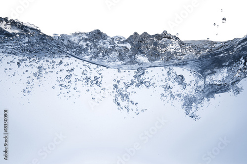 Water surface with wave