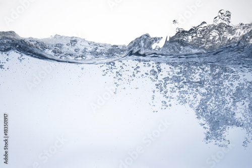 Water surface with wave