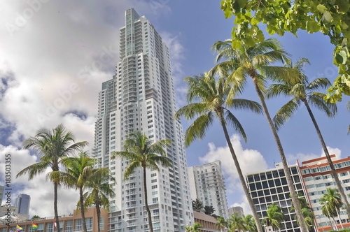 Skyscrapers in Miami, Florida, USA © Nenad Basic
