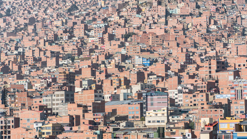 Mass housing at La Paz Bolivia © CanYalicn