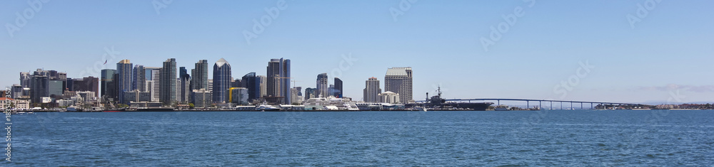 A San Diego Panorama on a Sunny Day