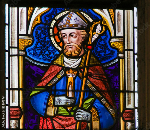 Stained Glass - Catholic Saint