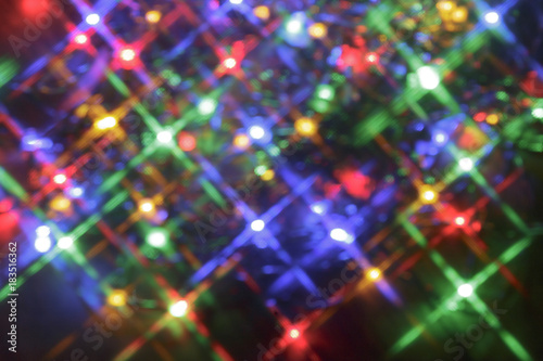 Wallpaper Mural Beautiful abstract stars background. Defocused lights. Torontodigital.ca