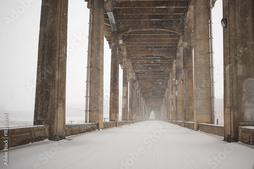 Historic 12th Street bridge in Kansas City