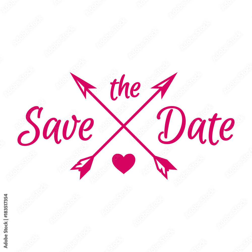 Save The Date/Wedding Badge