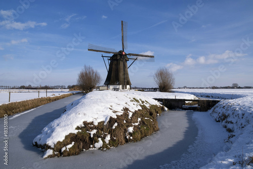 Fototapeta Naklejka Na Ścianę i Meble -  Windmill Oude Doornse Molen