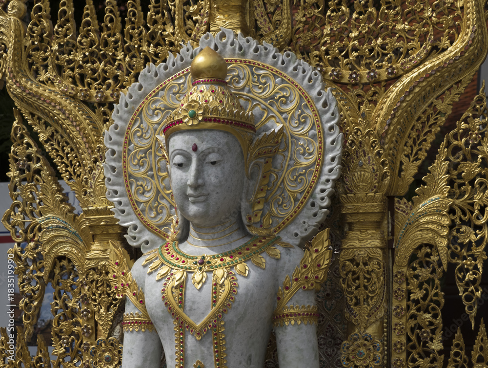 Buddha Statue, Doi Suthep, Chiang Mai, Thailand