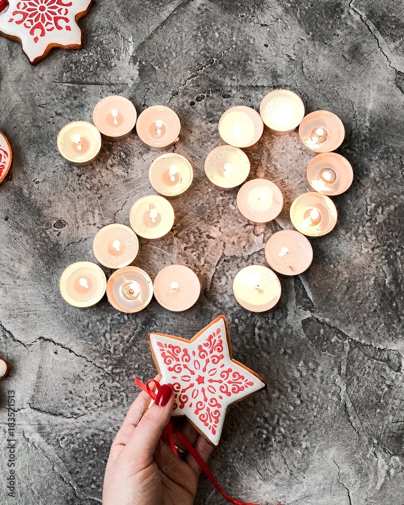 Date in calendar. December day. Christmas is coming. Advent. New Year and Christmas background. Number from candle light. Homemade Christmas cookies. 31 of December Date in calendar. December day. Christmas is coming. Advent. New Year and Christmas background. Number from candle light. Homemade Christmas cookies. 31 of December