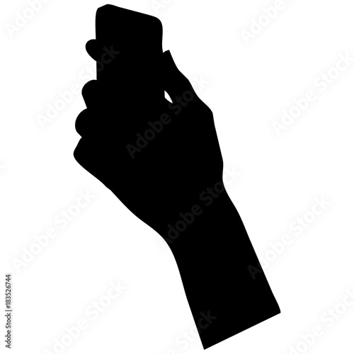 mano con movil