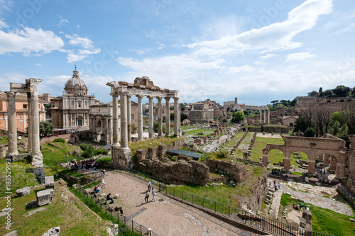 Roman forums. Rome. Italy © Alexander