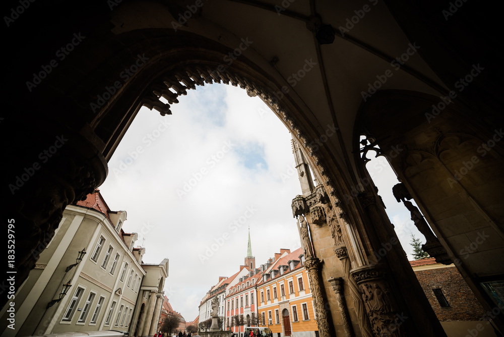 Old part of Wroclaw