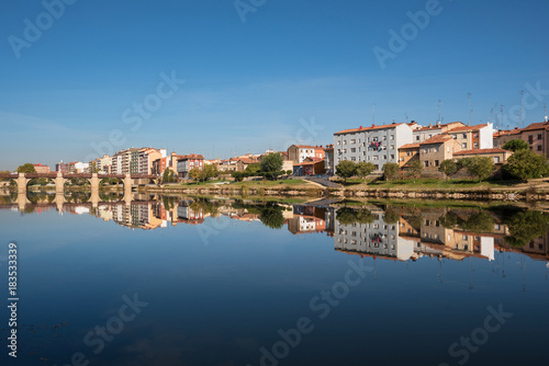 Miranda de Ebro cityscape in Burgos, Spain.