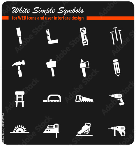 joinery icon set