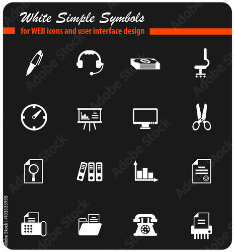 office icon set