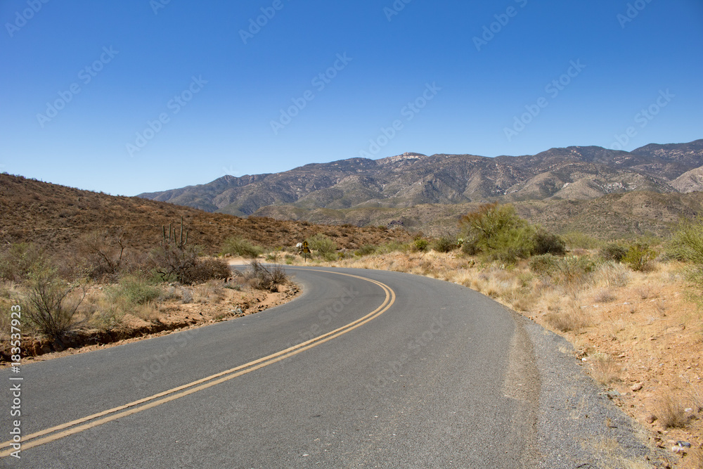 Desert Mountain roads