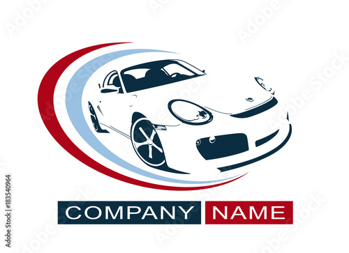 Car Logo Design. Creative vector icon. Vector illustration.