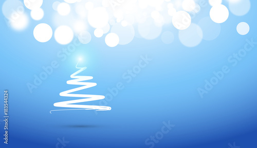 albero di natale, cartolina di natale, albero, natale