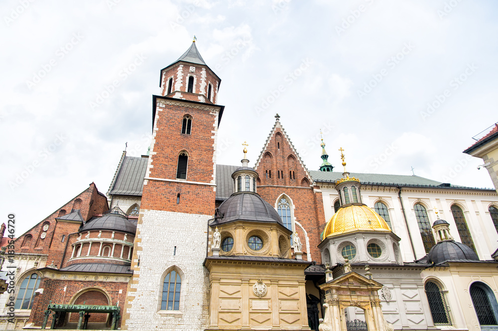 Royal archcathedral basilica in krakow, poland