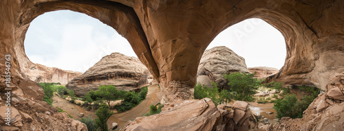 View of Jacob Hamblin Arch at Grand Staircase Escalante National Monument photo