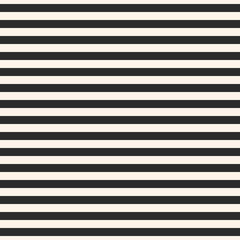 Fototapete Horizontale Streifenmuster Symmetrische Linien Geometrisch Monochrom  © Olgastocker