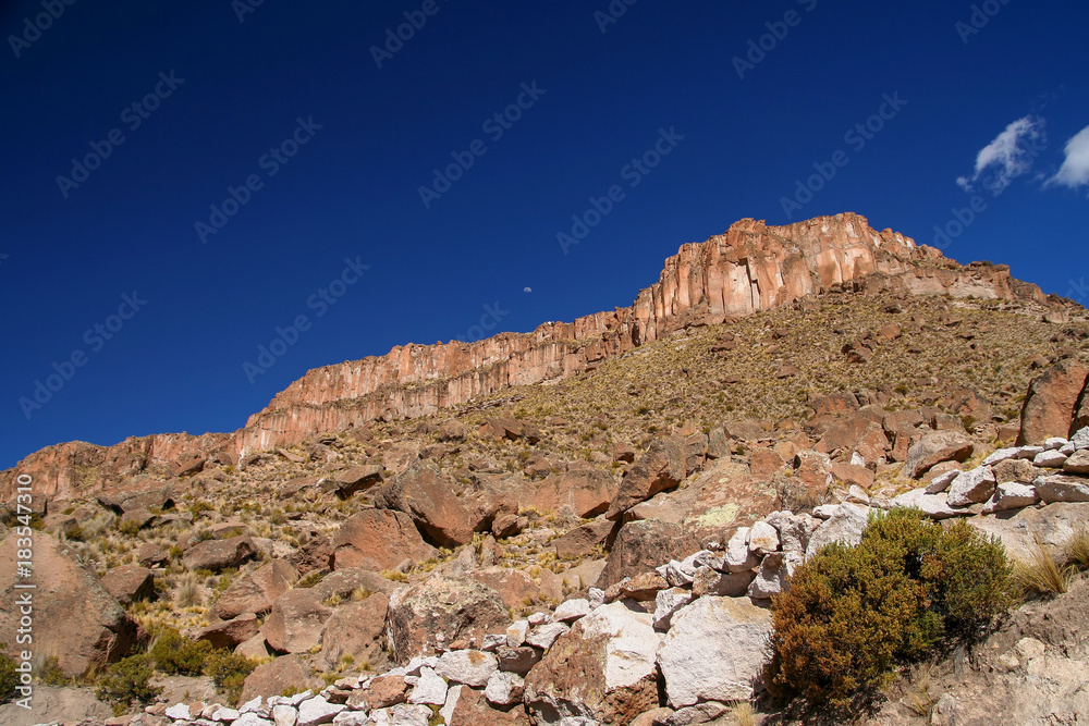 Fototapeta premium Beautiful rock formations in Bolivia