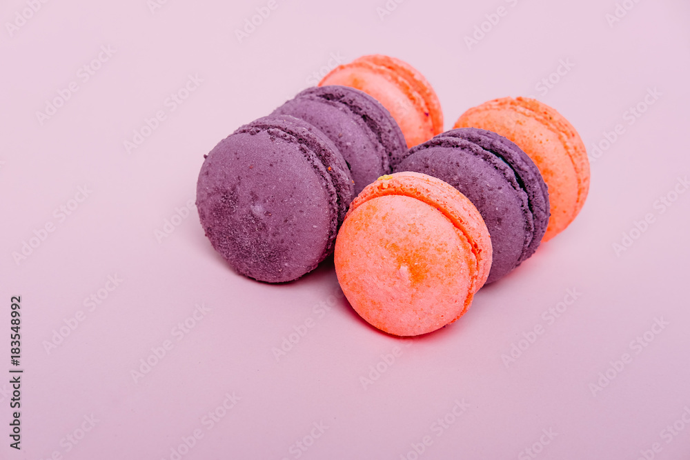 Sweet holiday present. Box of colorful cookies. Sweet holiday present. Box of colorful cookies.