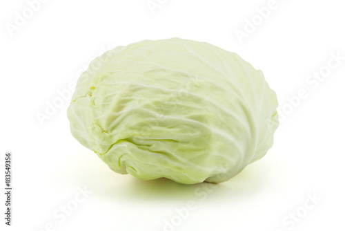 cabbage on white background © N_studio