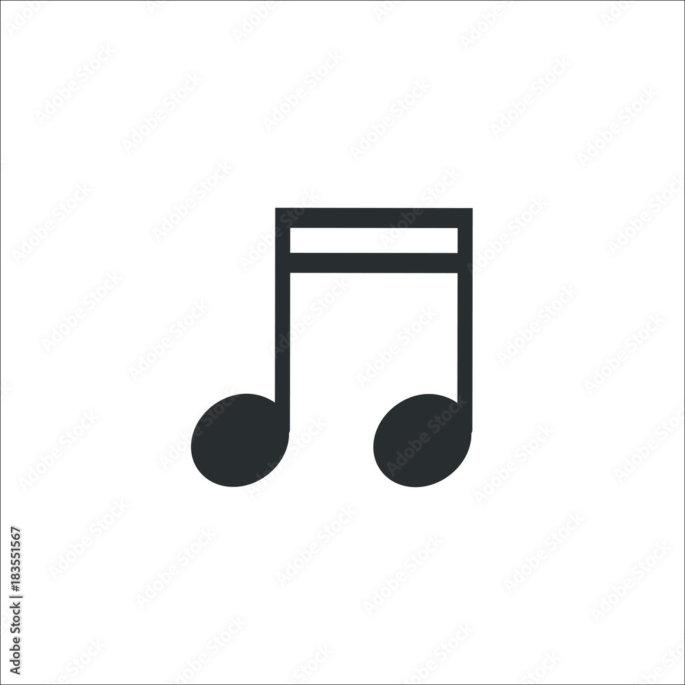 Music note icon Music note icon
