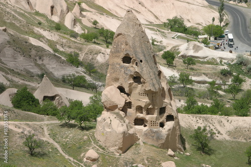 Capadocia (Turquia). Región histórica de Anatolia Central, que abarca partes de las provincias de Kayseri, Aksaray, Niğde y Nevşehir photo