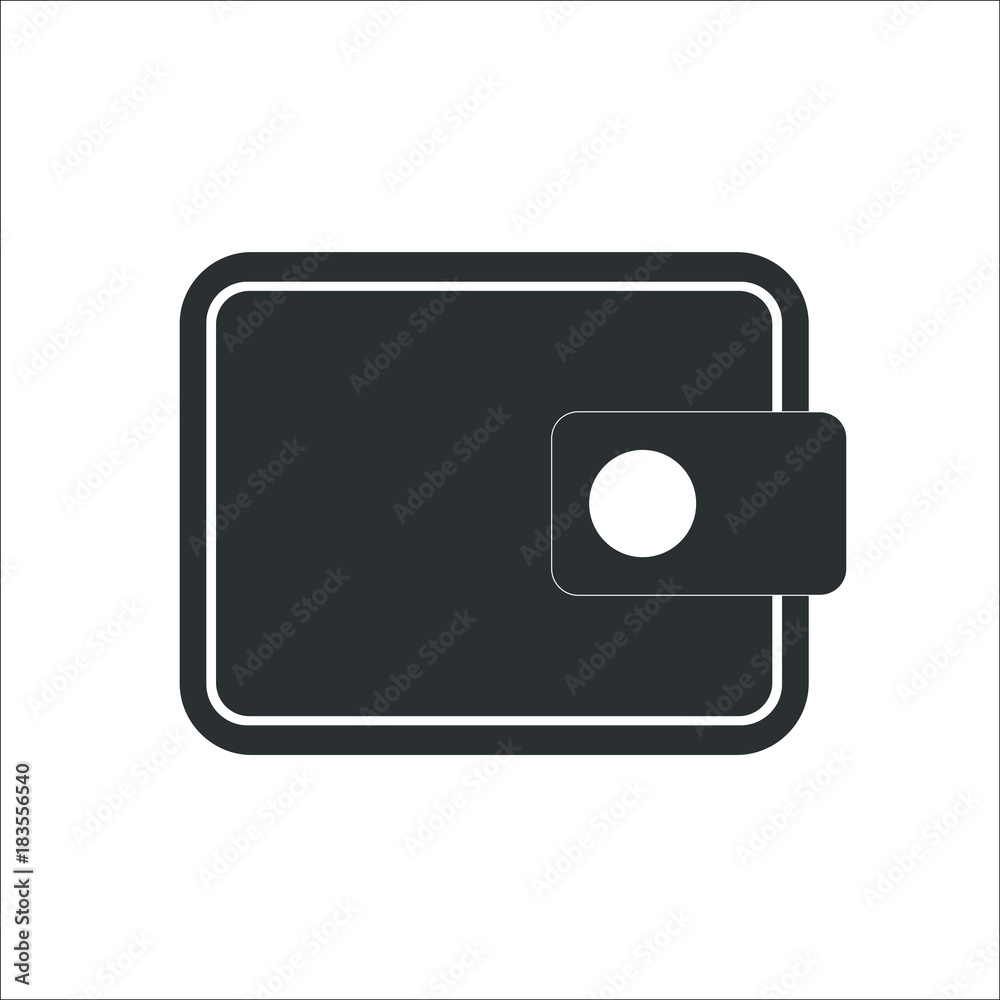 Vallet icon. Vector Illustration Vallet icon. Vector Illustration