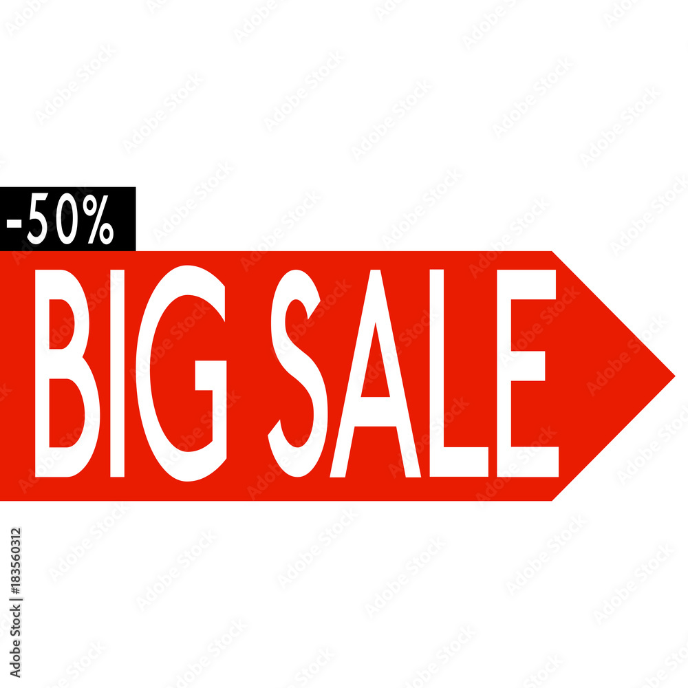 Big Sale Label