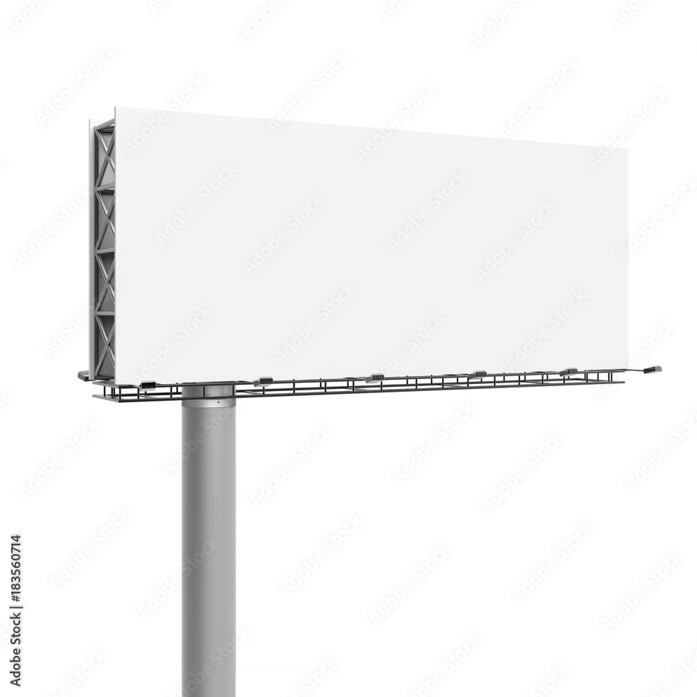 Obraz premium 3D rendering billboard