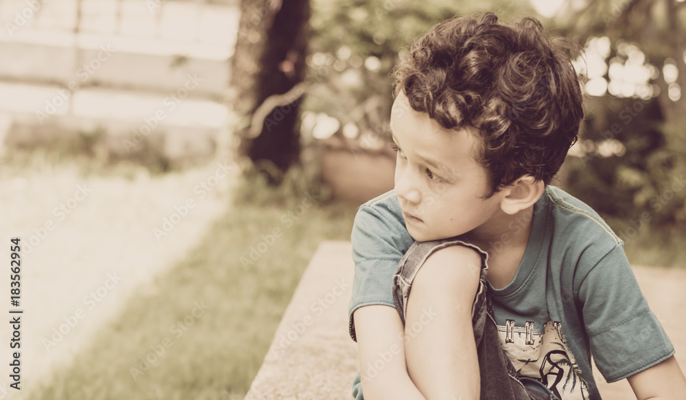 Sad boy, unhappy boy, lonely boy Sad boy, unhappy boy, lonely boy