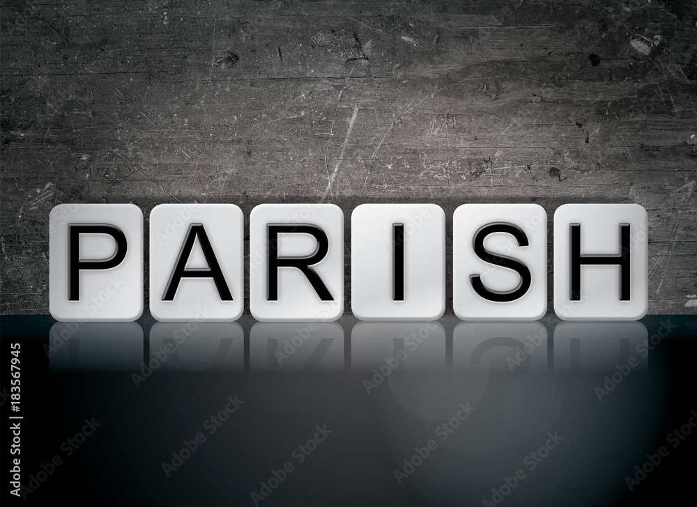 Parish Concept Tiled Word