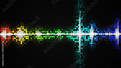 Colorful rainbow gradient a...