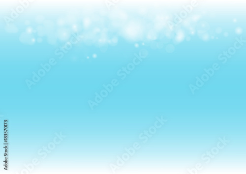 The Boken abstract beautiful Blue color lighten Background.