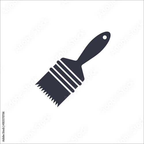 Brush icon. Vector Illustration