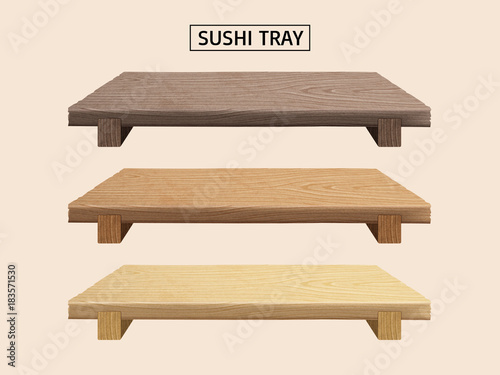 Sushi tray collection