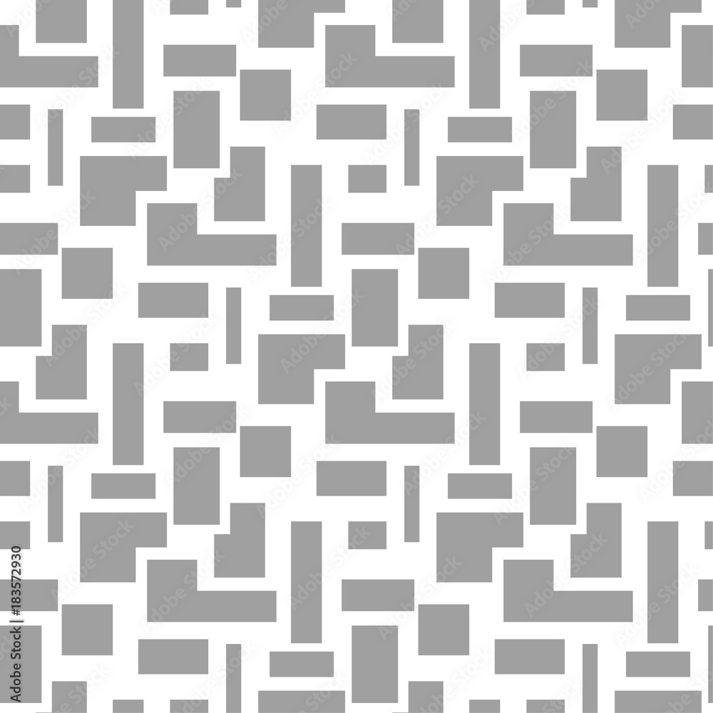 Light gray geometric ornament. Seamless pattern Light gray geometric ornament. Seamless pattern