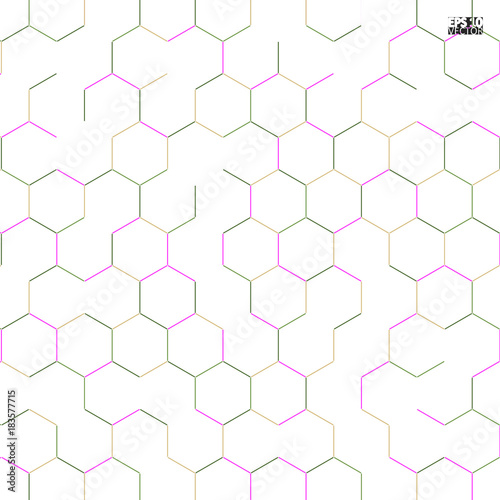 Graphic illustration with geometric pattern. Eps10 Vector illustration.
