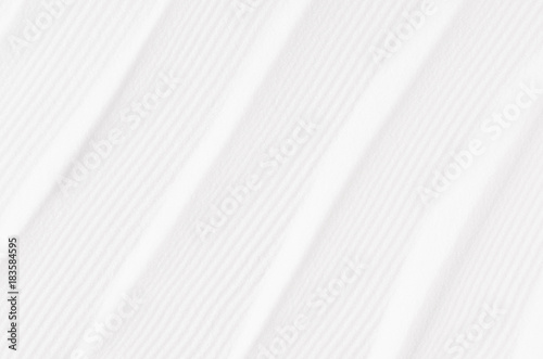 White abstract geometric rippled soft grainy smooth background with curves lines.