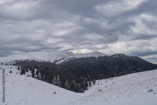 Winter landscape in Romania © agcreativelab