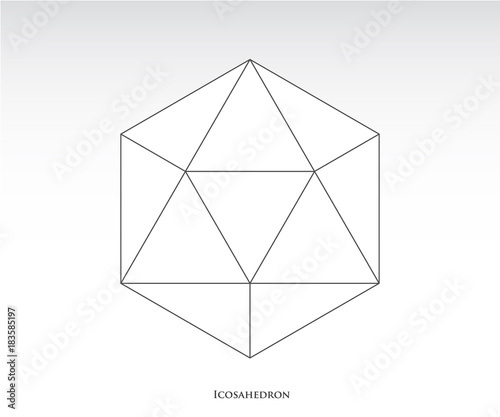 Icosahedron icon