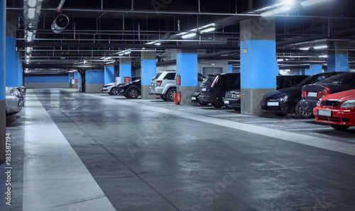 Wallpaper Mural Underground parking  Torontodigital.ca