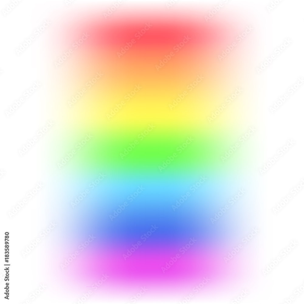 Paint background element made with rainbow colors
